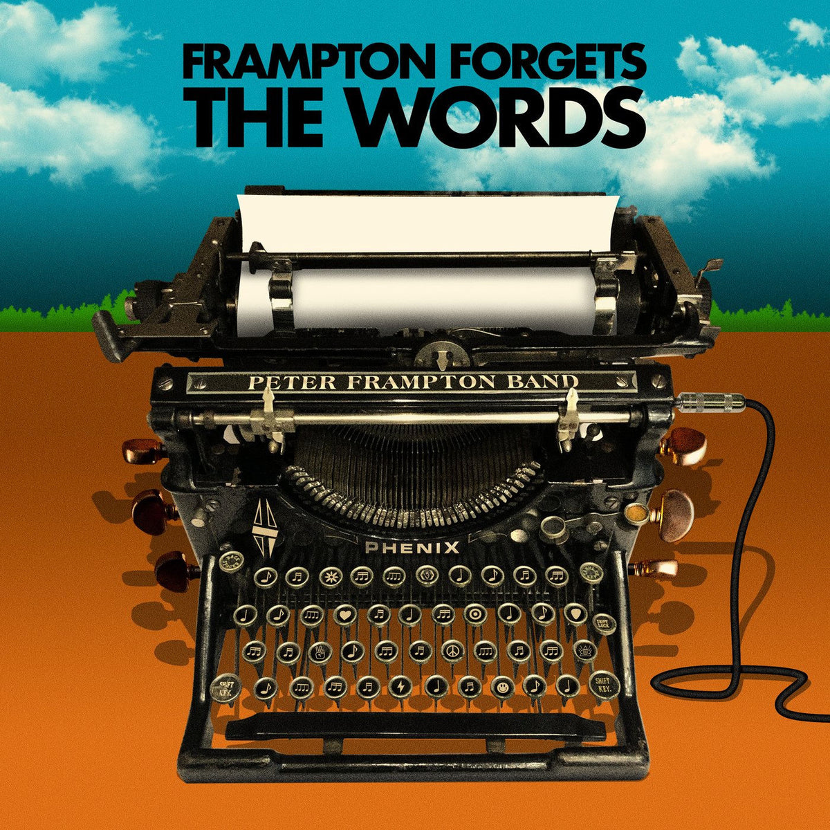 Peter Frampton Band – Peter Frampton Forgets The Words [2LP] (180 GRAM, D-SIDE ETCHING) vinyl record cover