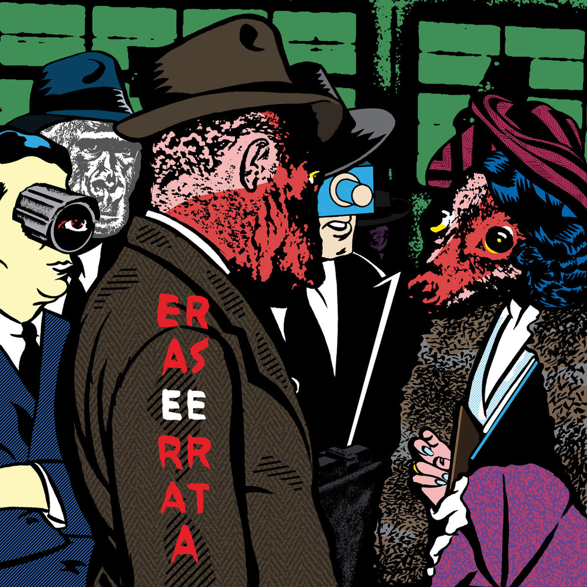 Erase Errata – Lost Weekend vinyl record cover