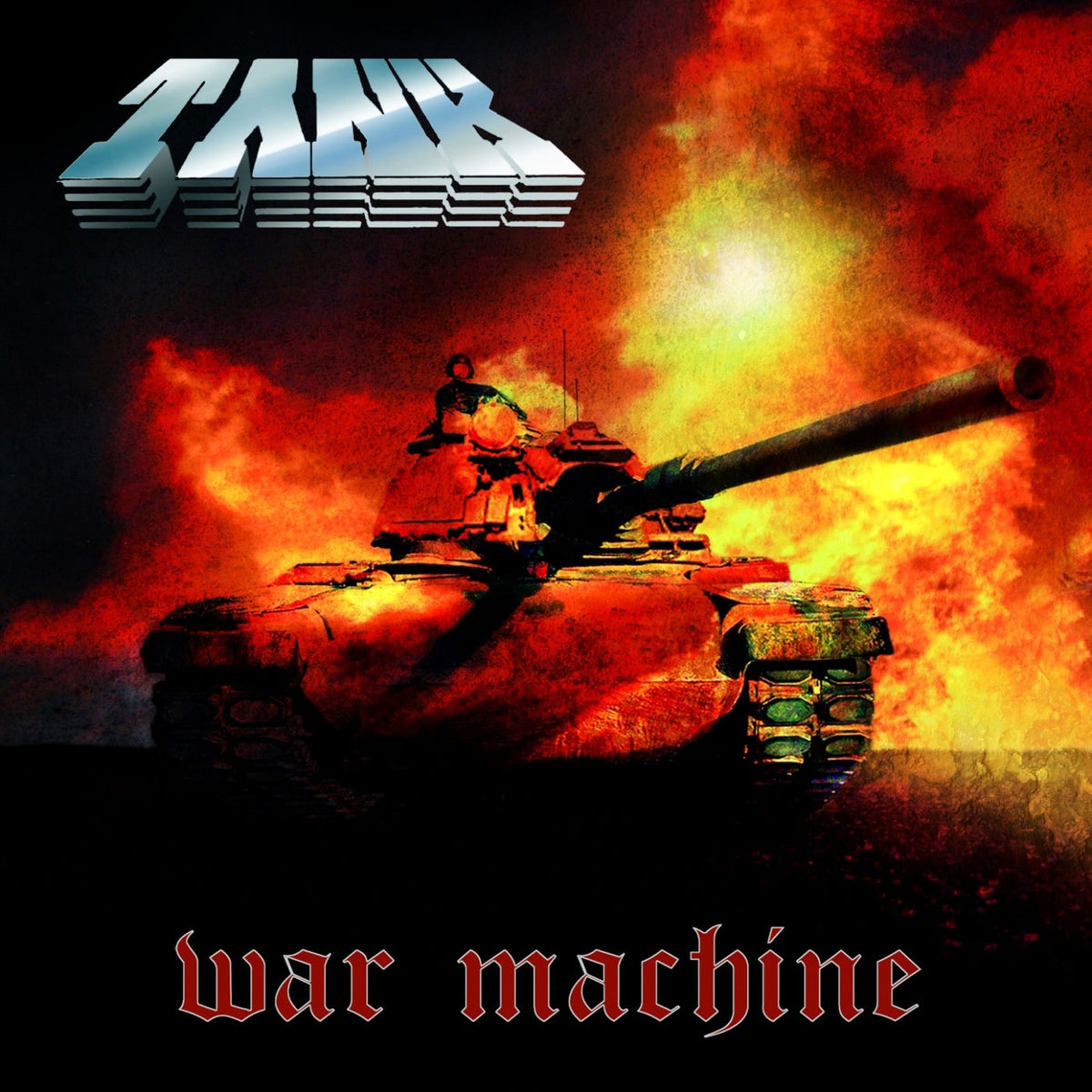 Tank – War Machine (Coloured Vinyl) vinyl record cover
