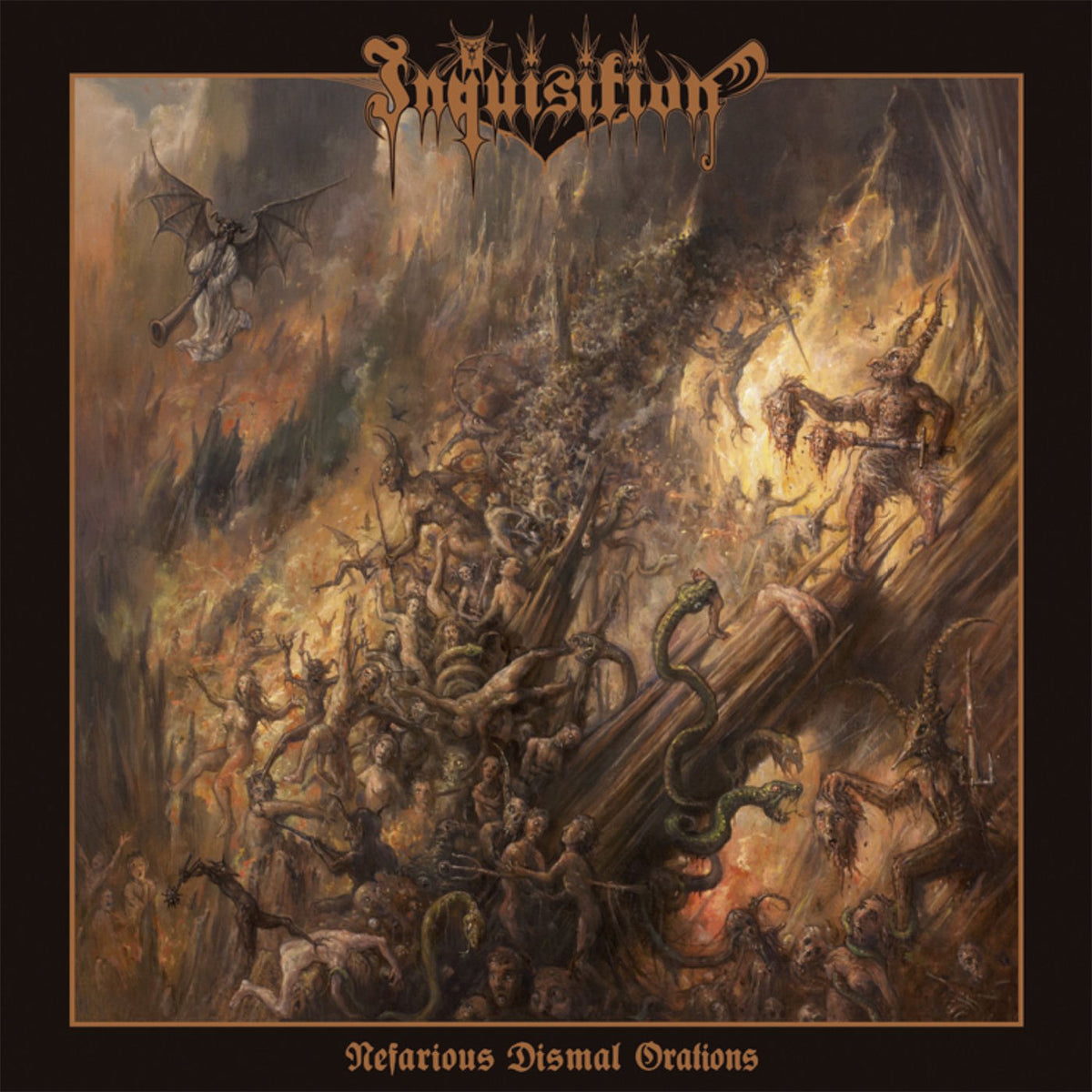 Inquisition – Nefarious Dismal Orations vinyl record cover