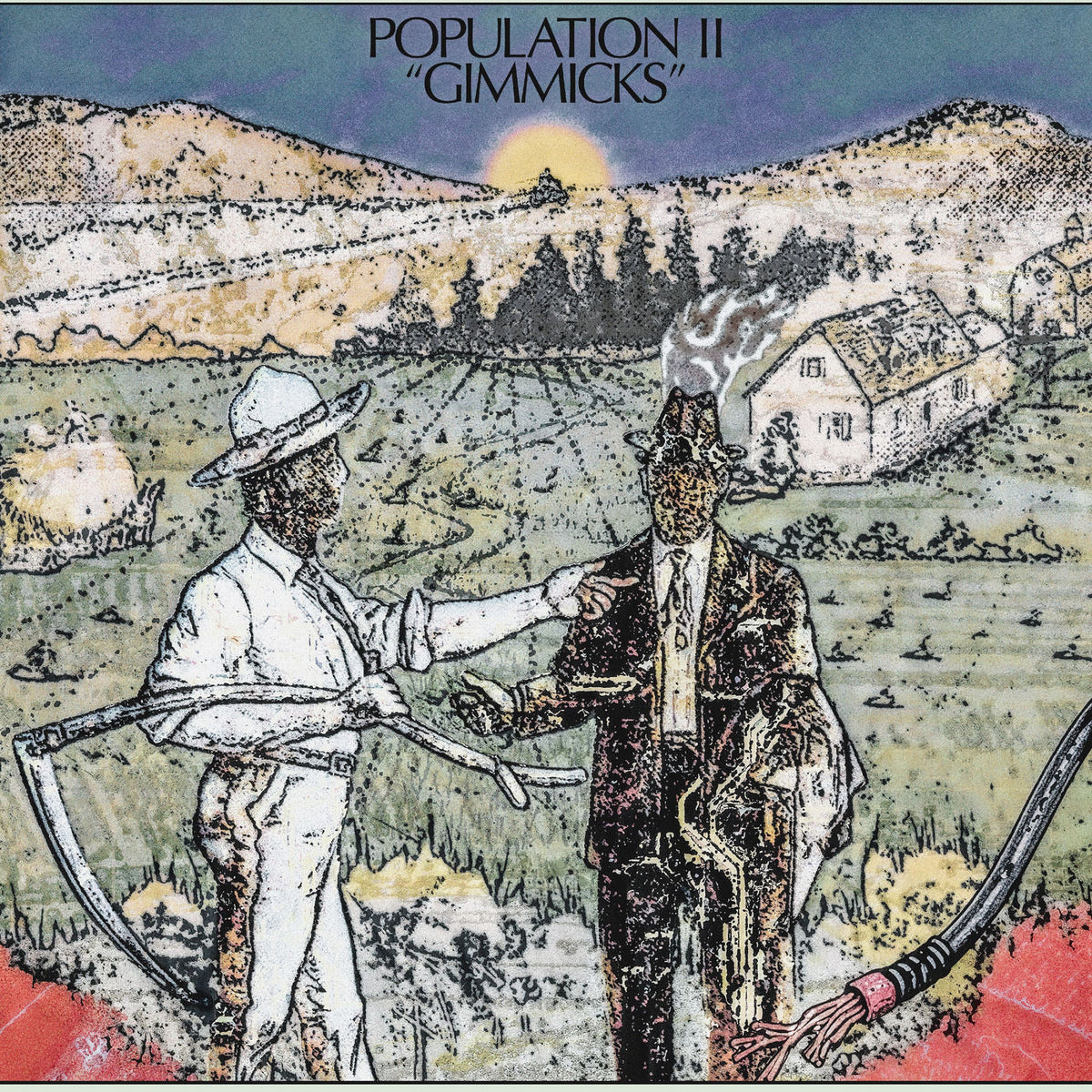 Population II – Gimmicks vinyl record cover