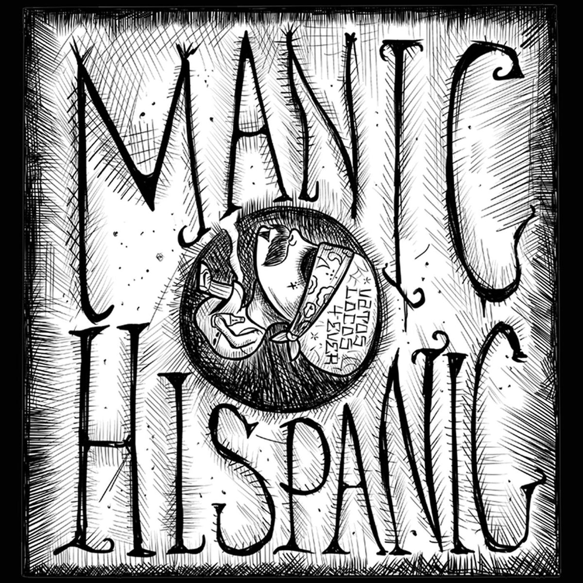 Manic Hispanic – Manic Hispanic (GREEN) vinyl record cover