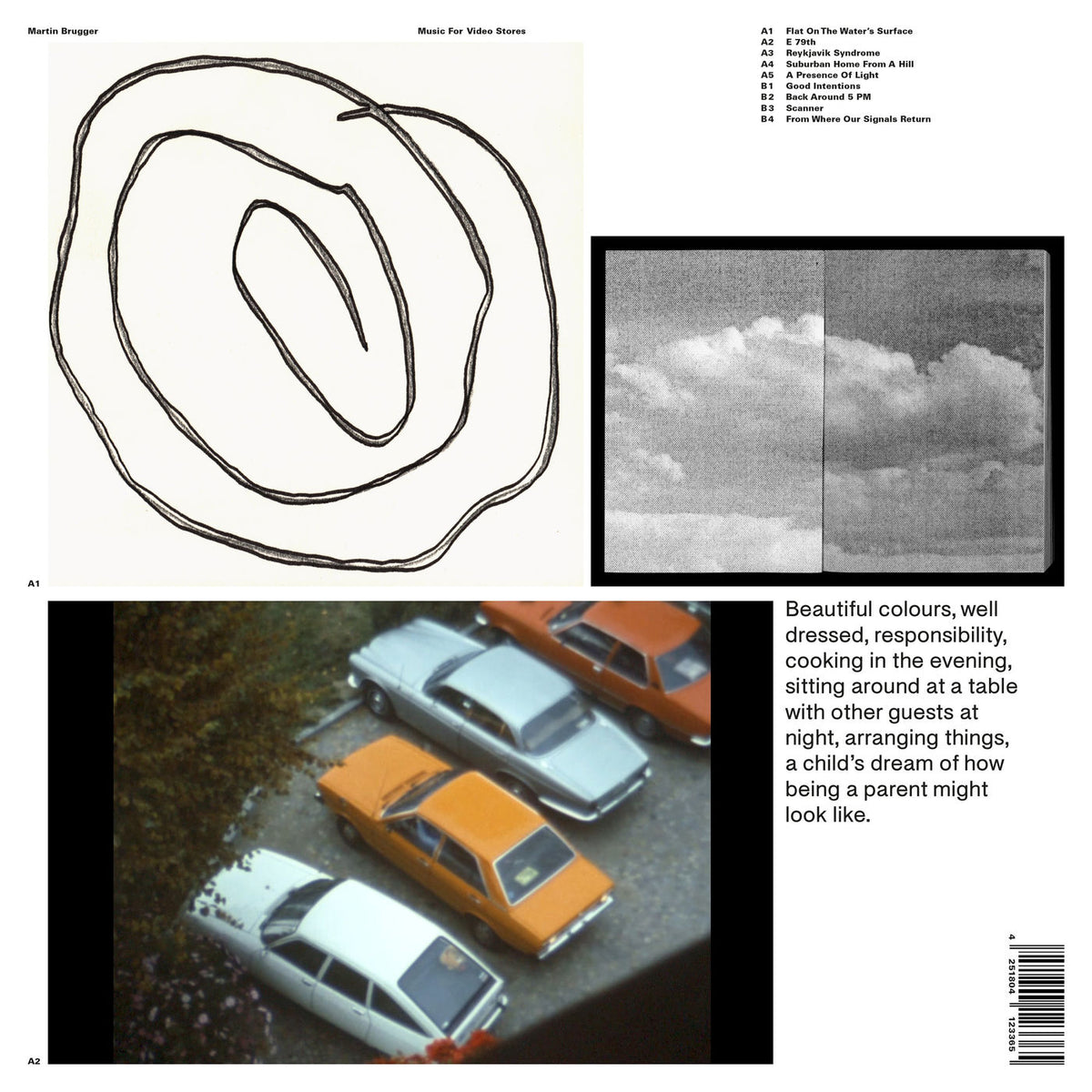 Martin Brugger – Music for Video Stores vinyl cover
