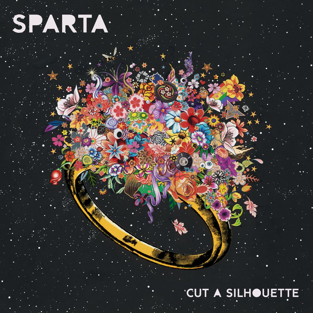 Sparta – Cut A Silhouette (Spanish Hearth Vinyl) vinyl record cover