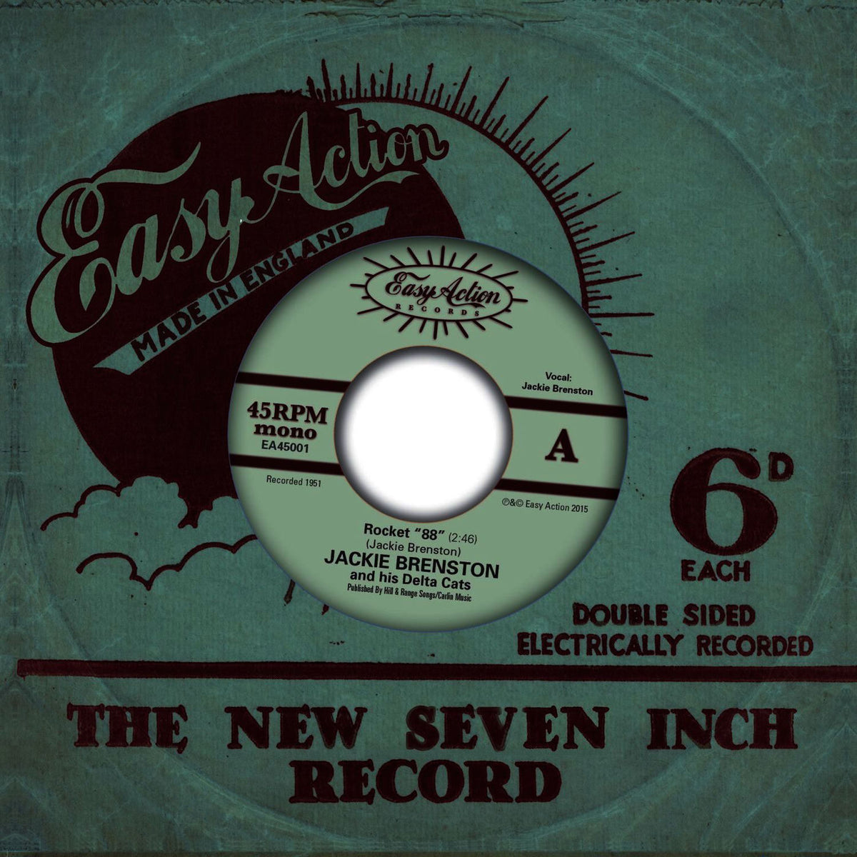 Jackie Brenston – Rocket 88 vinyl cover