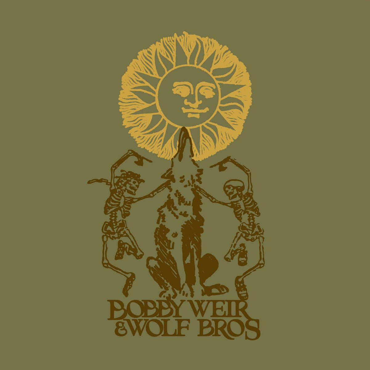Bob Weir – Bobby Weir & Wolf Bros: Live in Colorado, Vol. 2 vinyl cover
