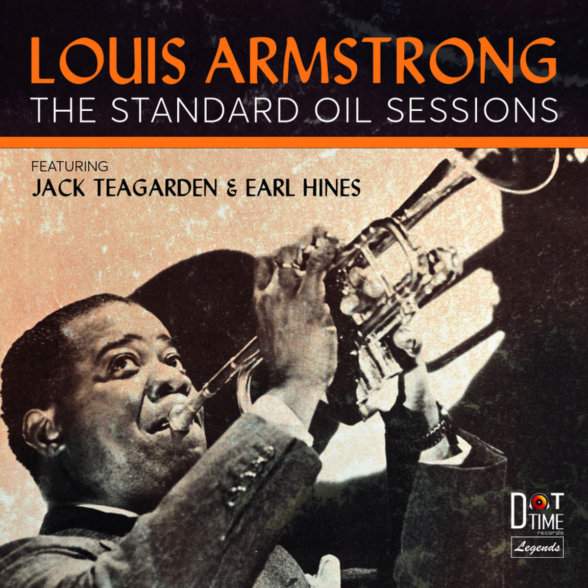 Louis Armstrong – The Standard Oil Sessions vinyl cover
