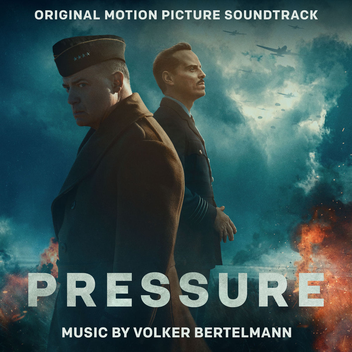 Volker Bertelmann – Pressure vinyl record cover
