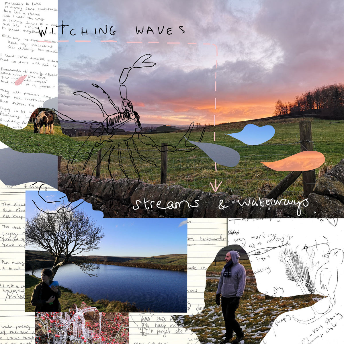 Witching Waves – Streams and Waterways vinyl record cover