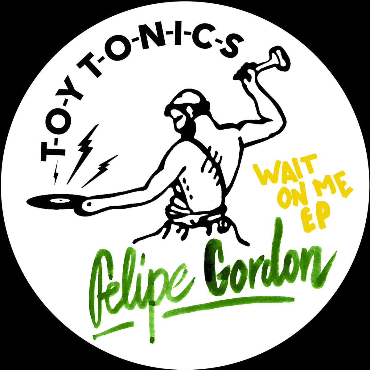 Felipe Gordon – Wait on Me EP vinyl cover