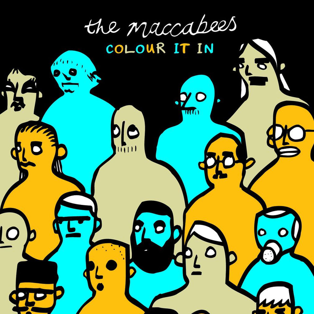 The Maccabees – Colour It In vinyl record cover