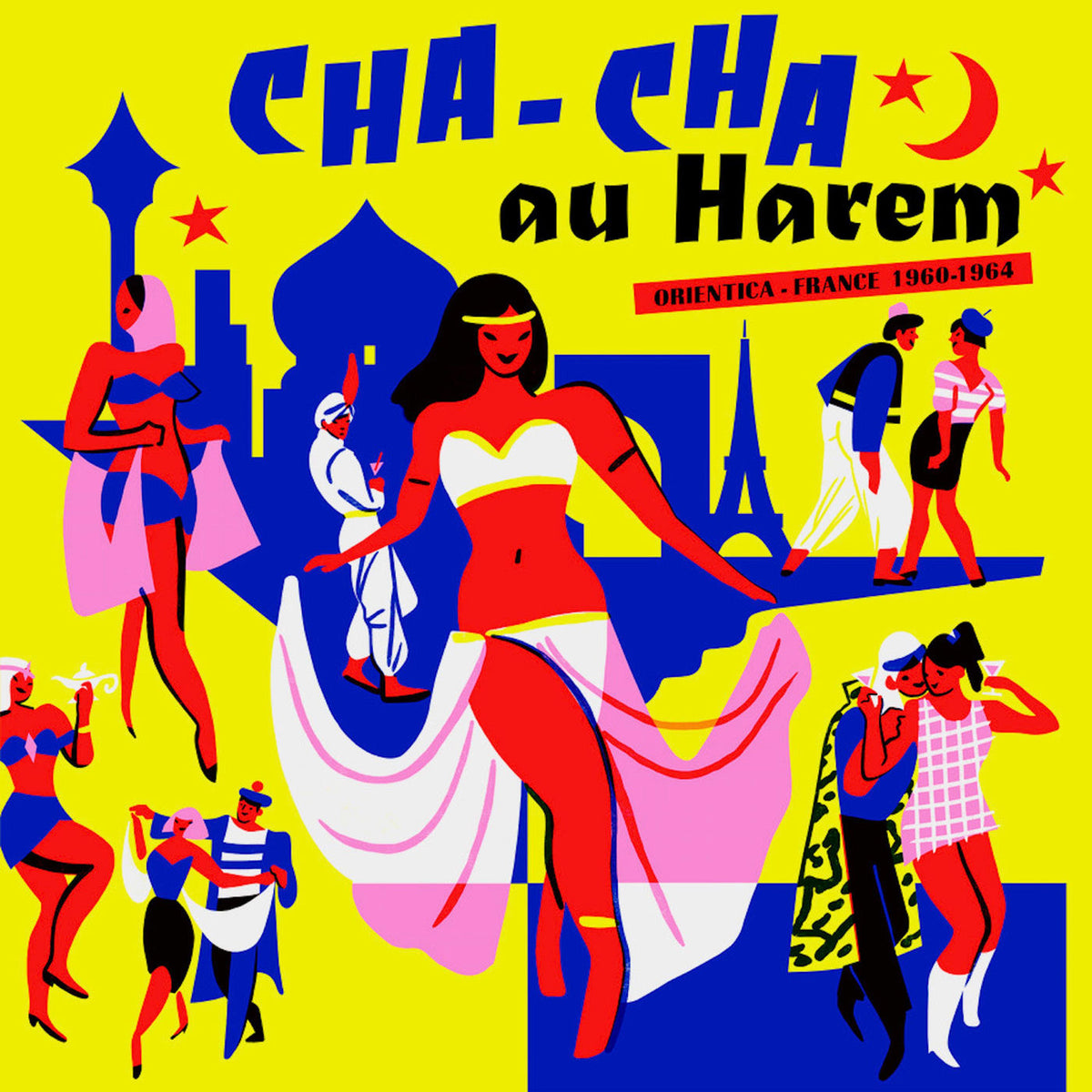 Various Artists – Cha Cha Au Harem vinyl record cover