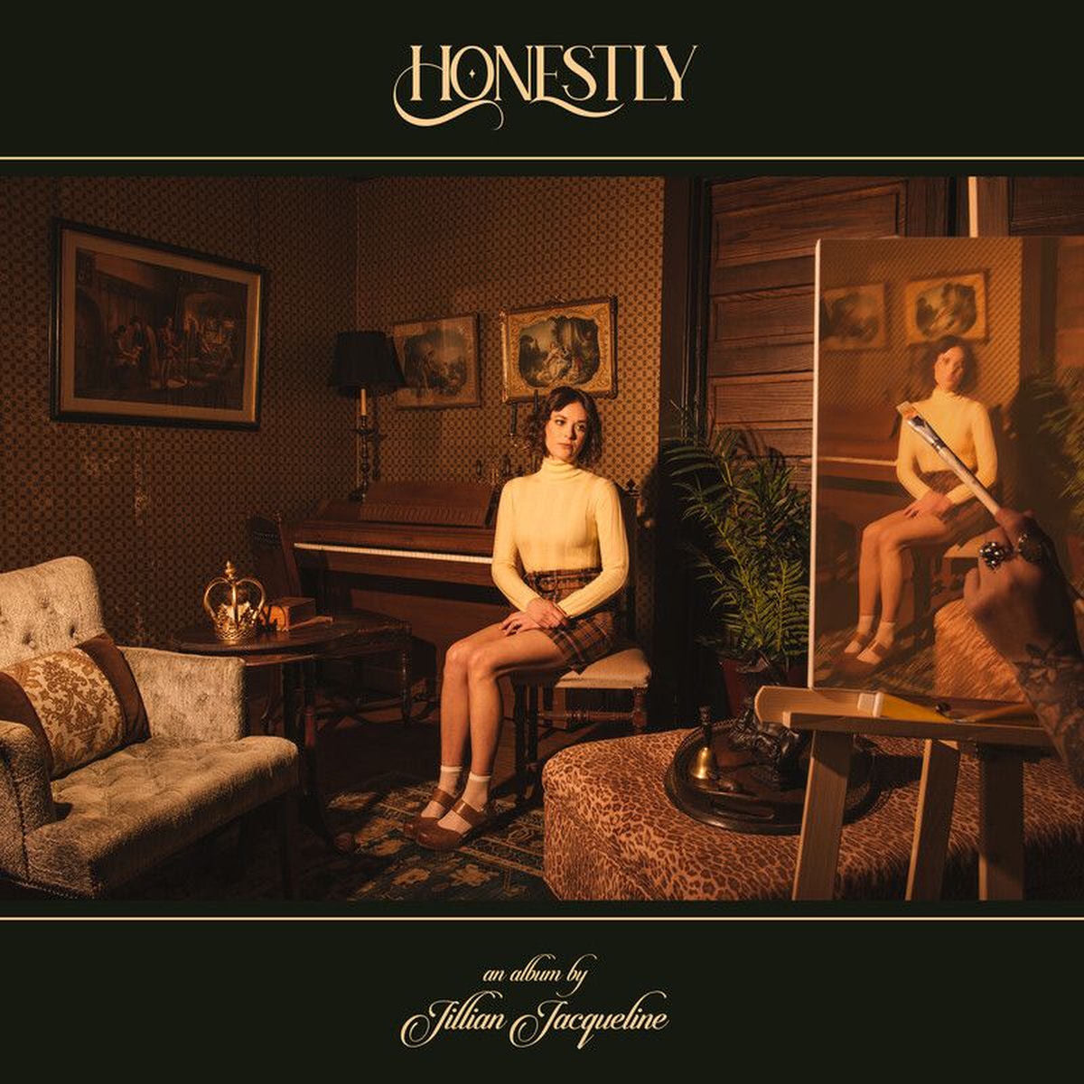 Jillian Jacqueline – HONESTLY vinyl record cover