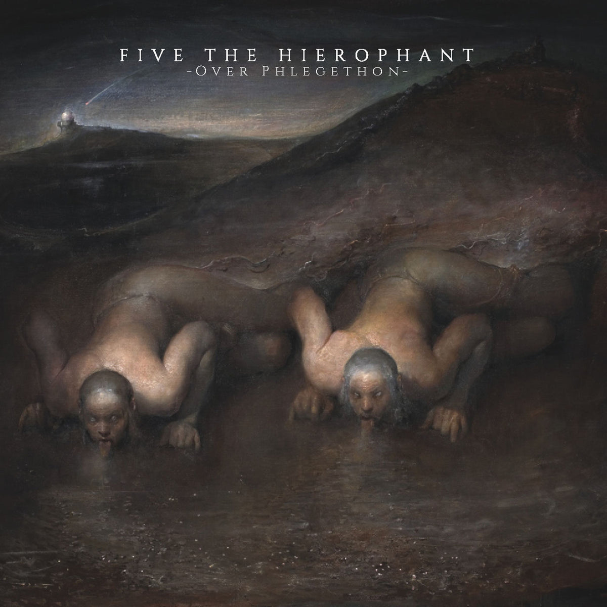 Five The Hierophant – Over Phlegethon vinyl record cover