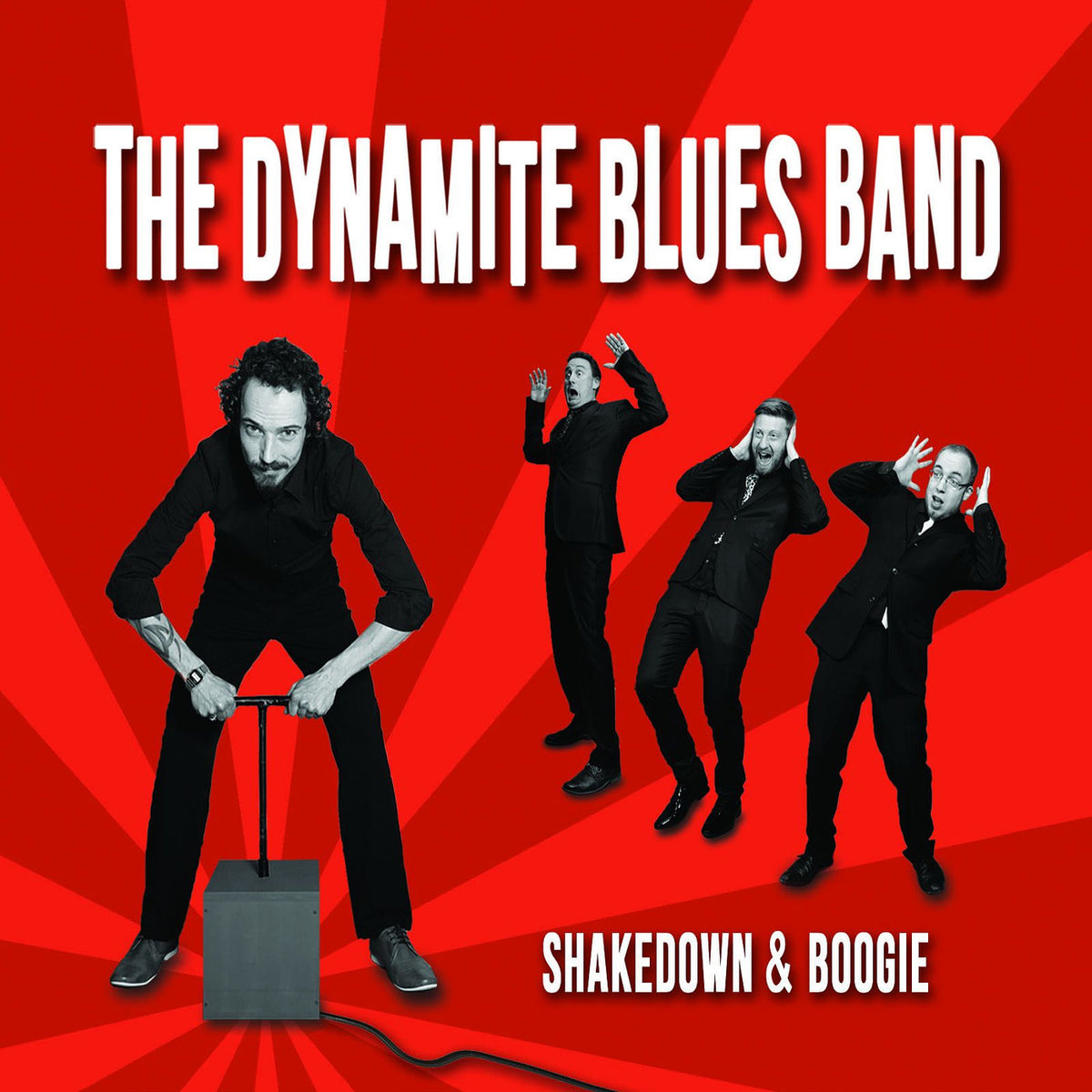 Dynamite Blues Band – Shakedown & Boogie vinyl record cover