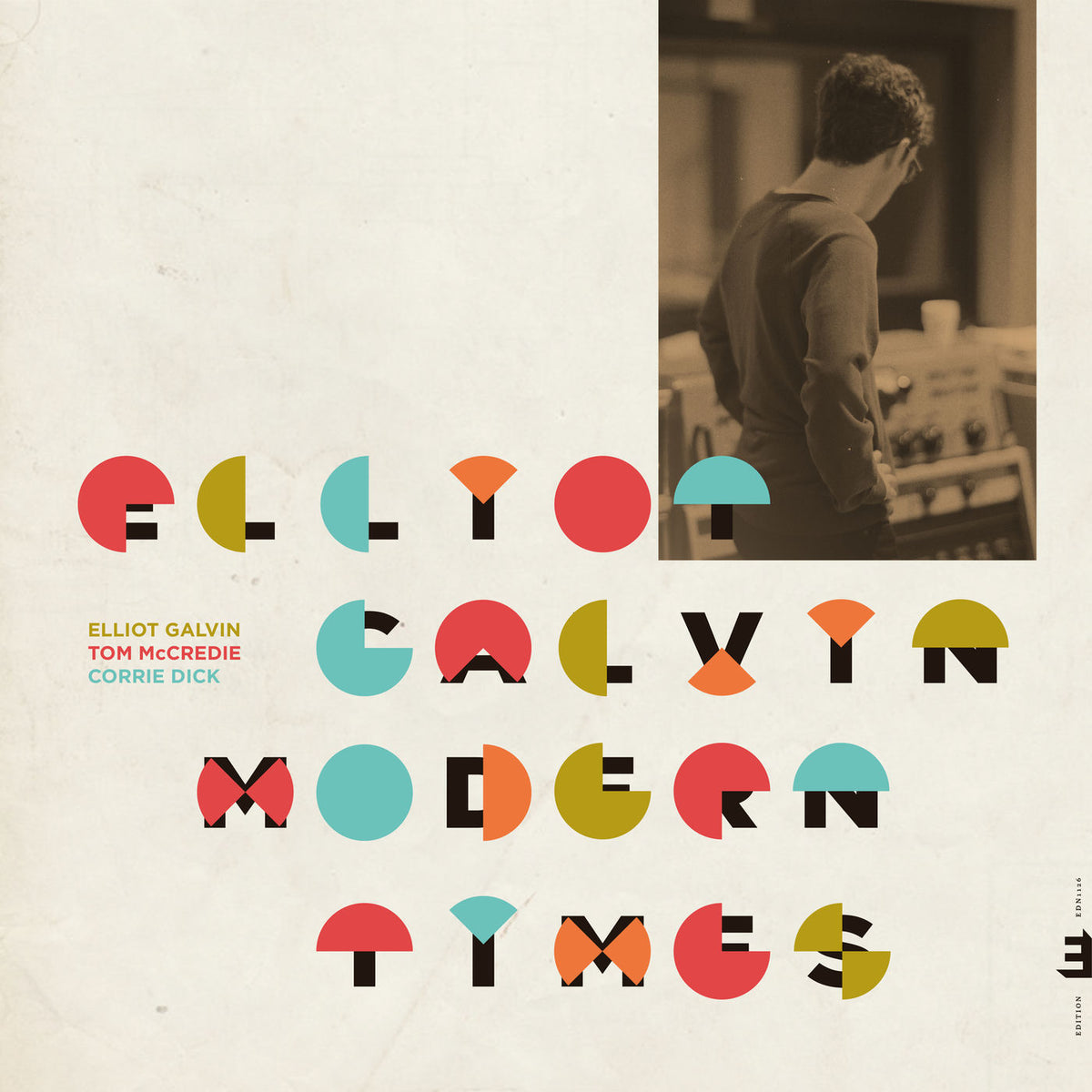 Elliot Galvin – Modern Times vinyl cover