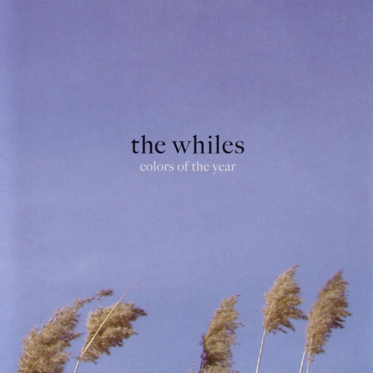 The Whiles – Colors Of The Year vinyl cover