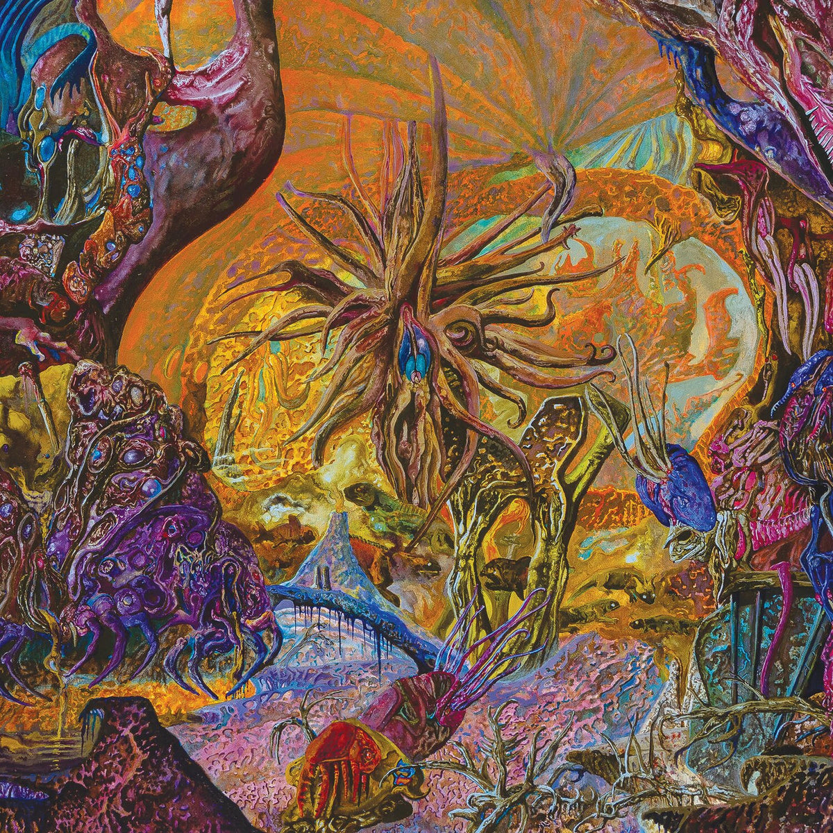 SlimeLord – Chytridiomycosis Relinquished vinyl record cover