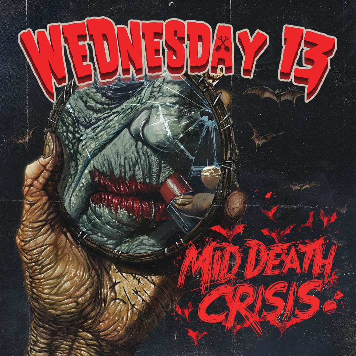 Wednesday 13 – Mid Death Crisis vinyl record cover
