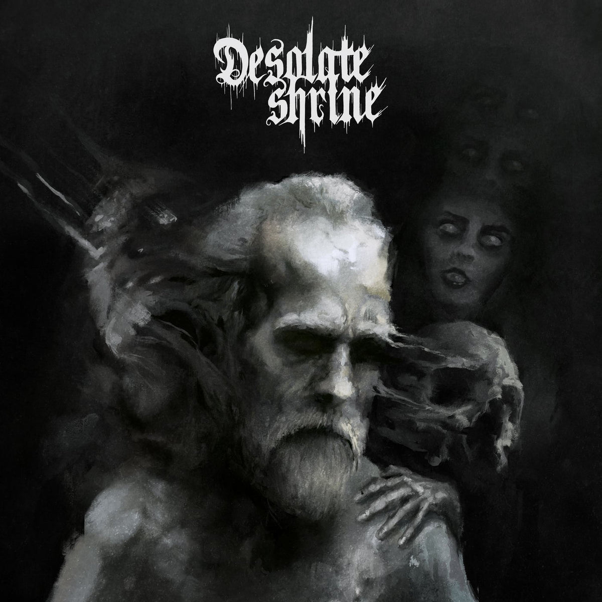 Desolate Shrine – Fires Of The Dying World vinyl record cover