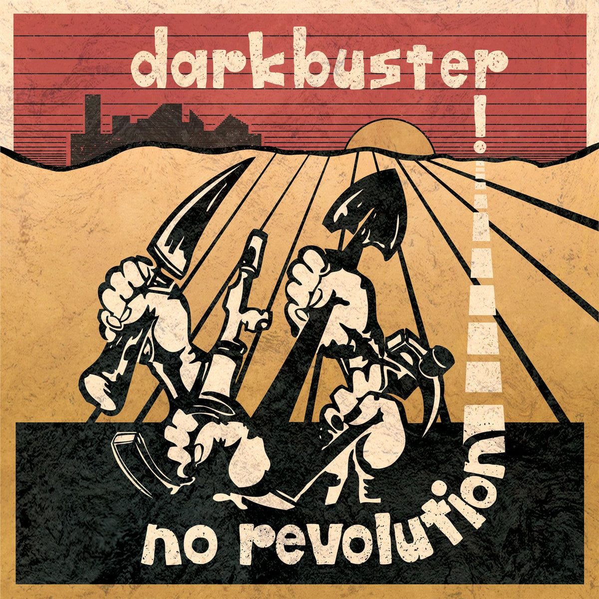 Darkbuster – No Revolution vinyl record cover