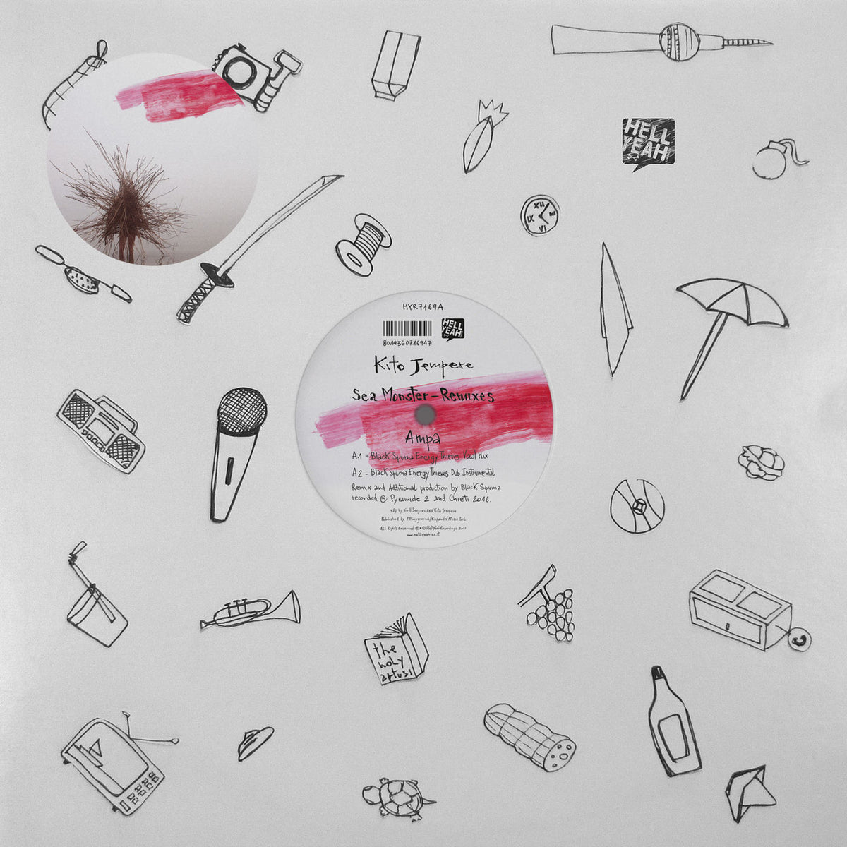 Kito Jempere – Sea Monster - Remixes (Part 1) vinyl cover