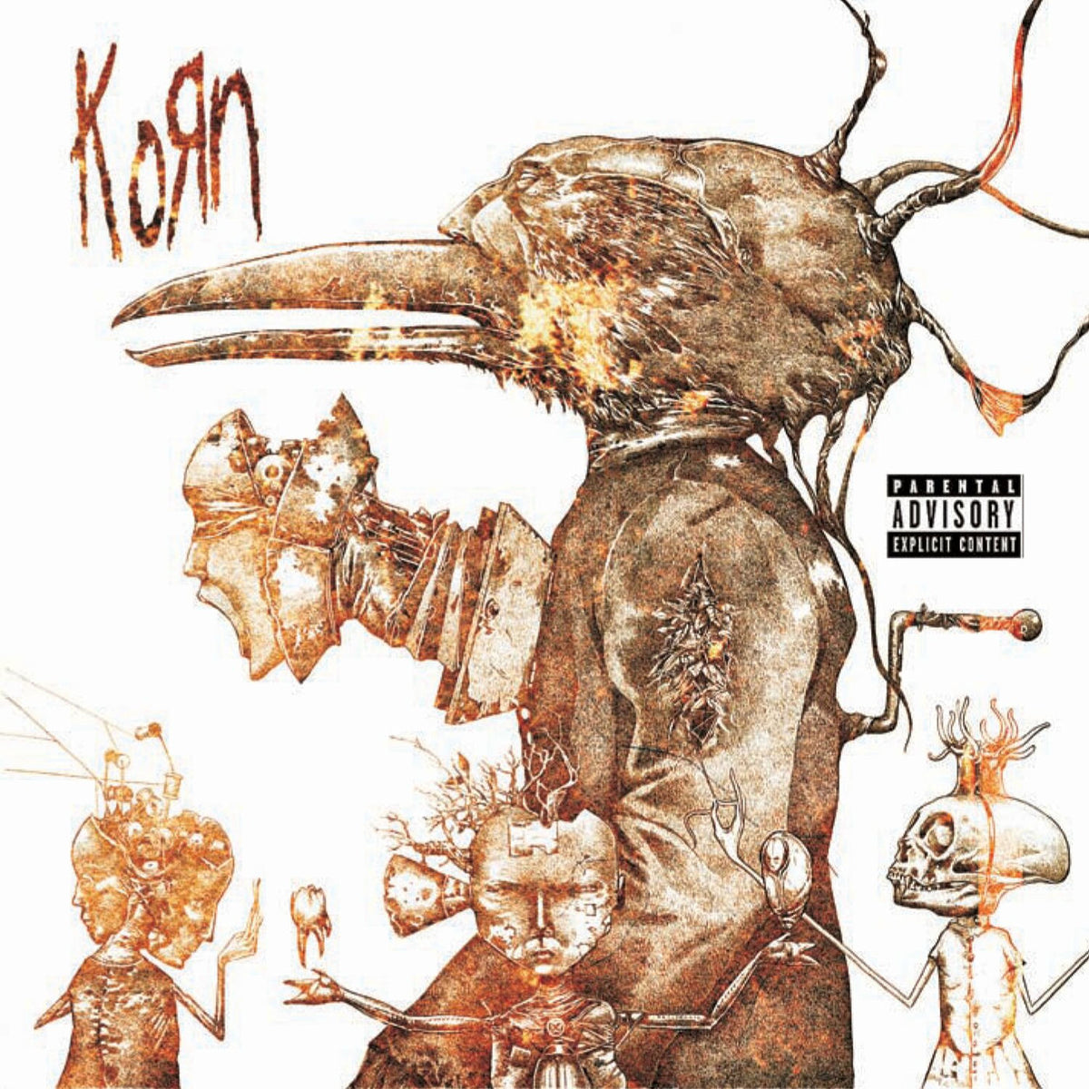 Korn – Untitled vinyl cover