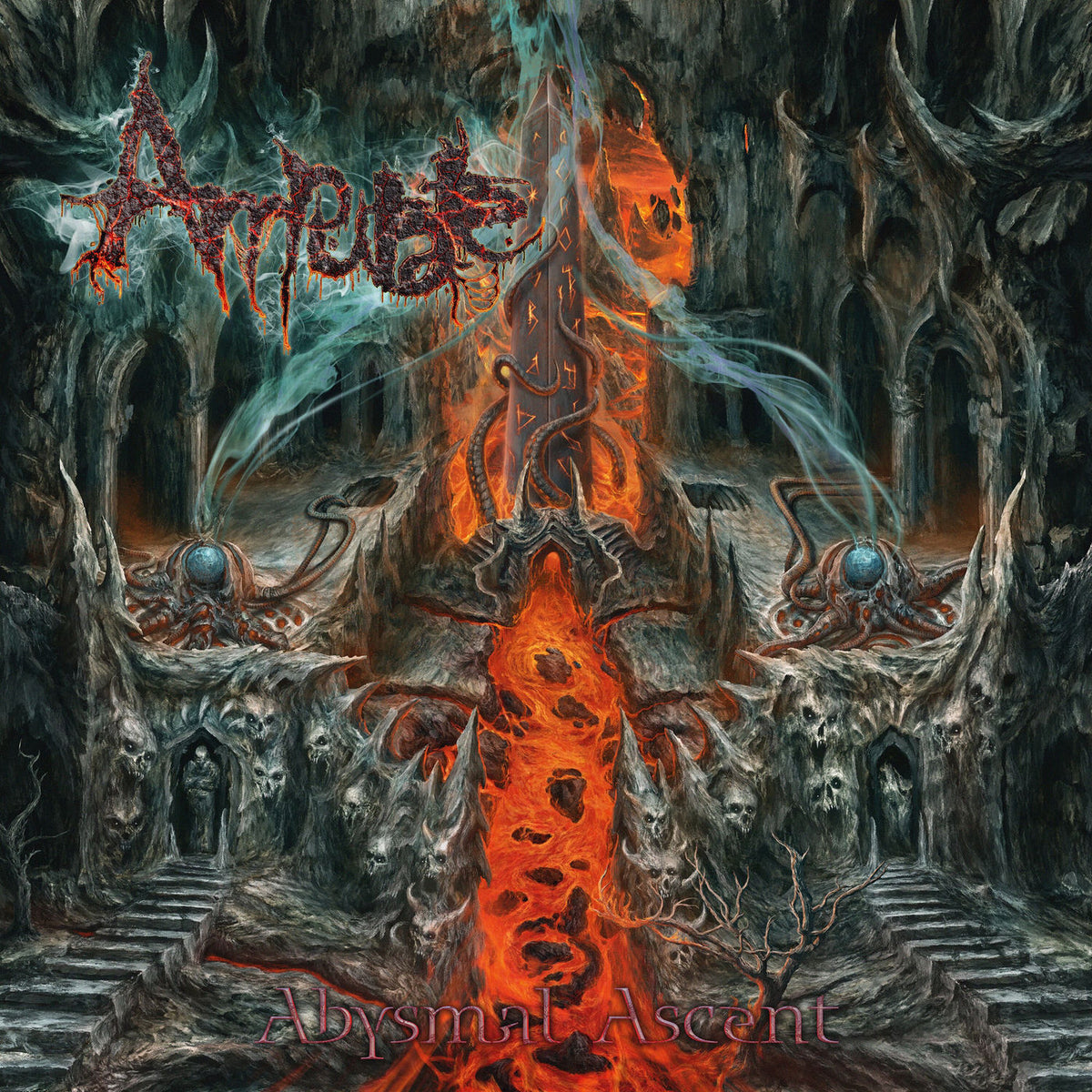 Amputate – Abysmal Ascent vinyl record cover
