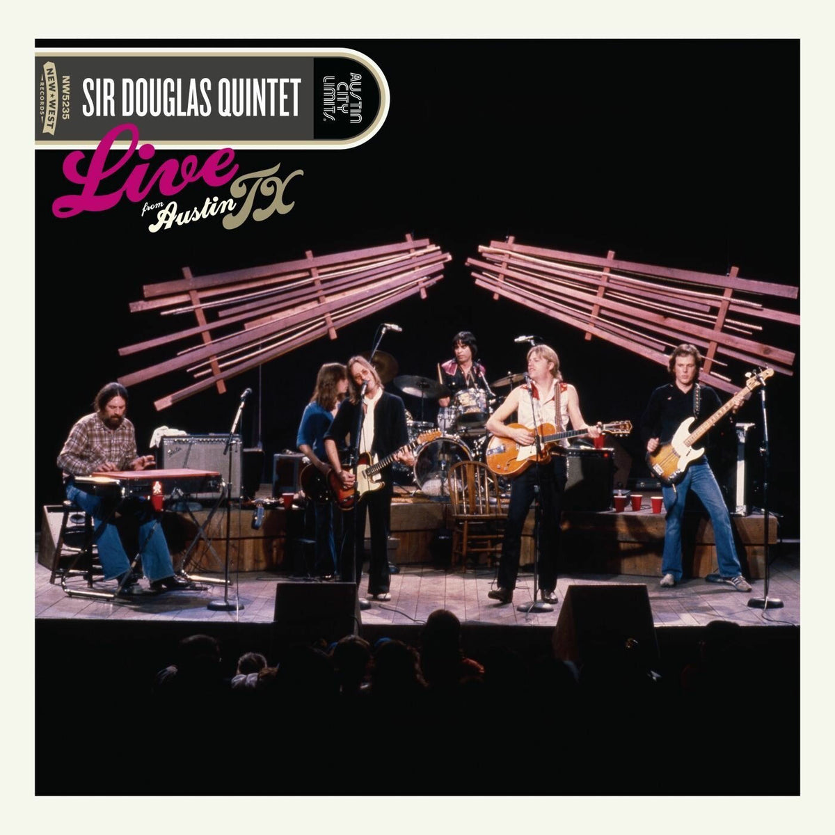 Sir Douglas Quintet – Live From Austin, TX vinyl cover