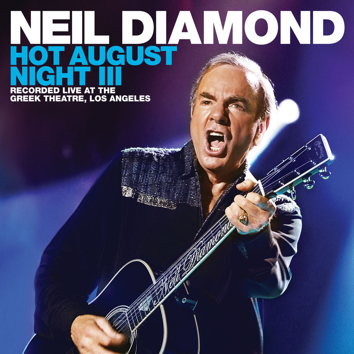 Neil Diamond – Hot August Night3 (2LP) vinyl record cover