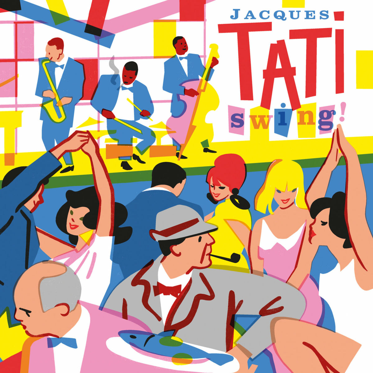Various Artists – Jacques Tati Swing! vinyl record cover
