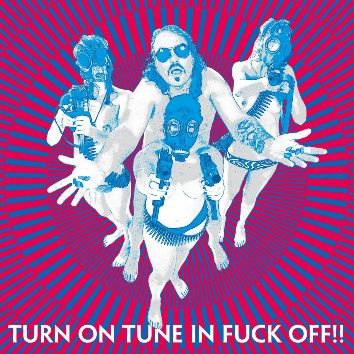 Dragontears – Turn On Tune in Fuck Off!! vinyl record cover