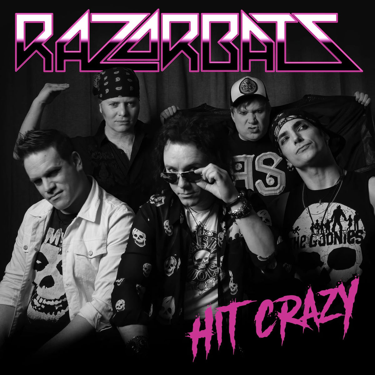 Razorbats – Hit Crazy vinyl record cover