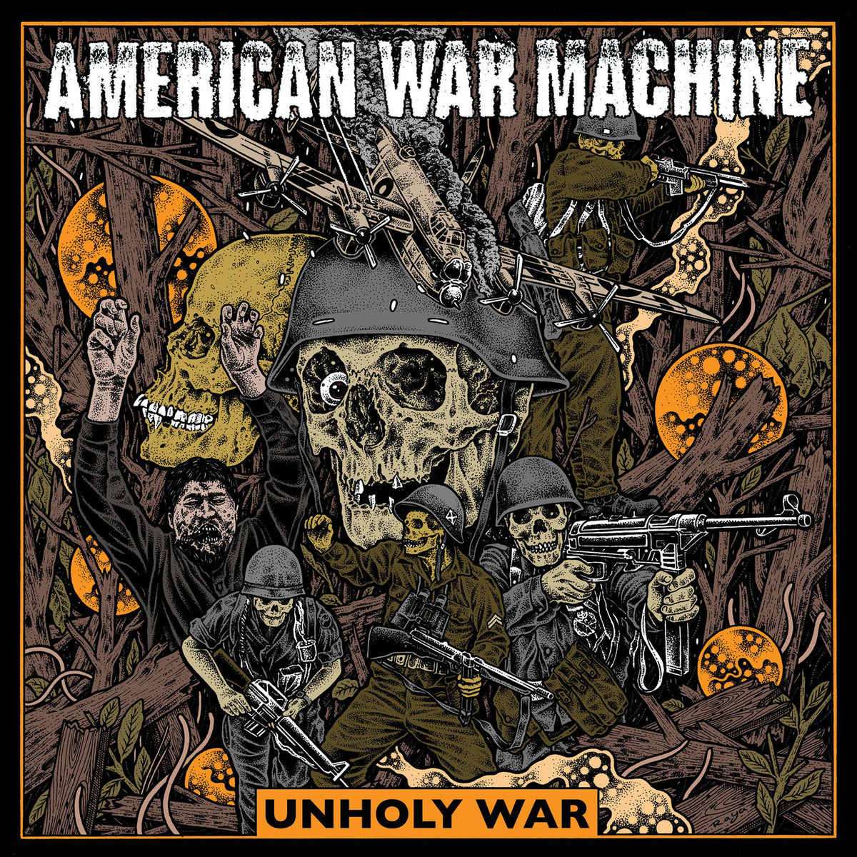 American War Machine – Unholy War vinyl record cover