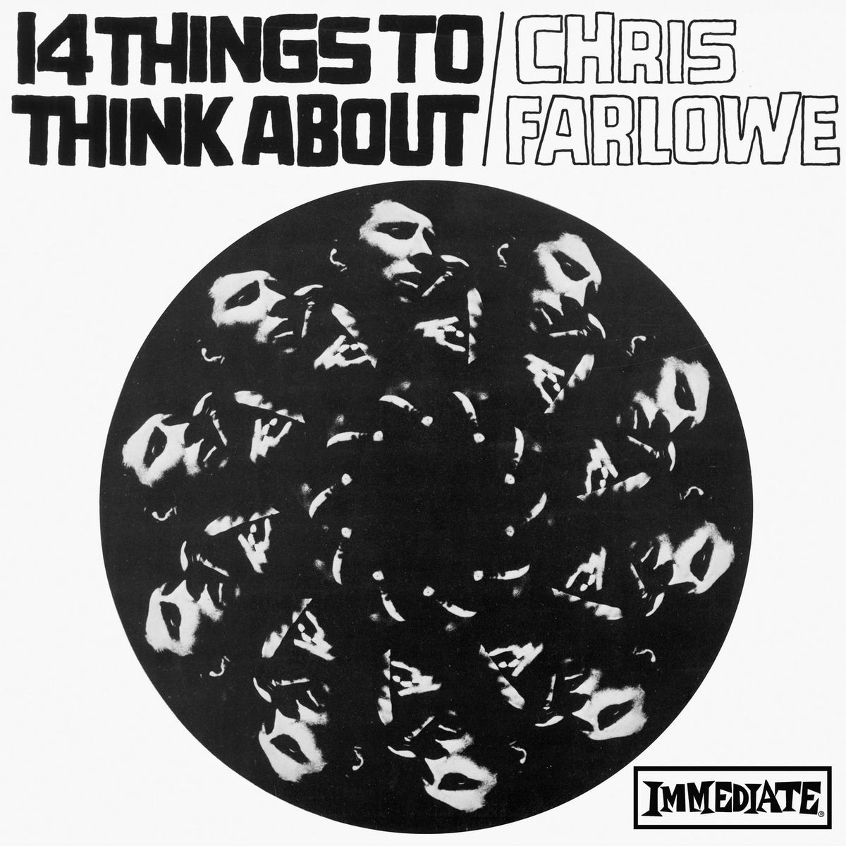Chris Farlowe – 14 Things To Think About (White Vinyl) vinyl record cover