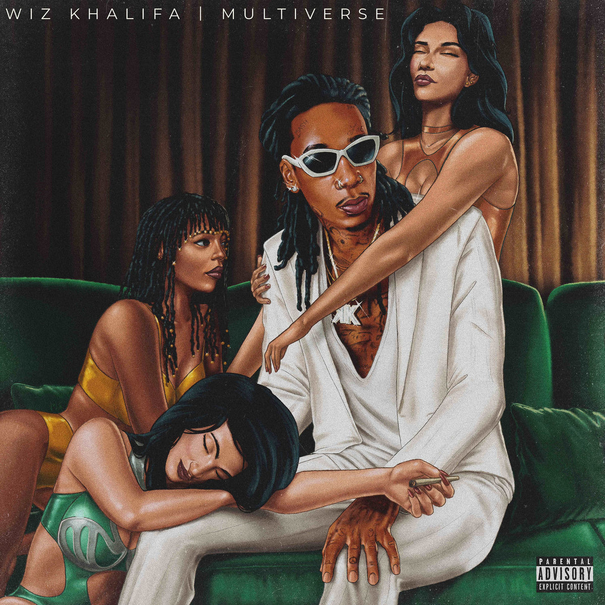 Wiz Khalifa – Multiverse [Explicit Content] (2 Lp's) vinyl record cover