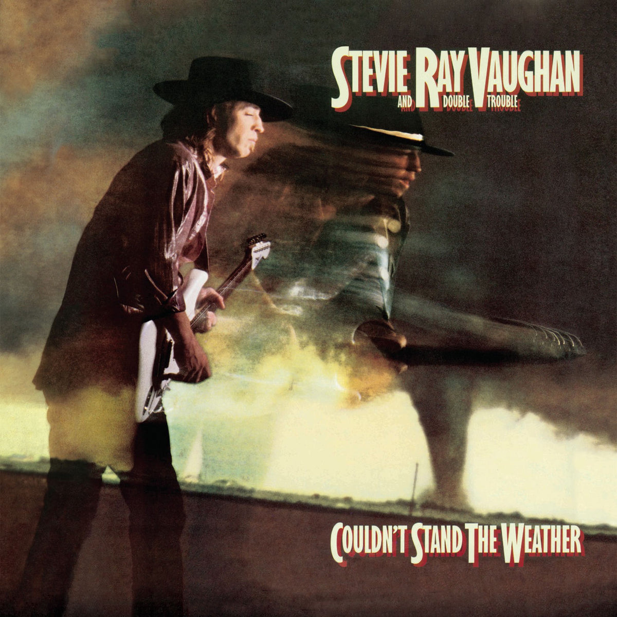 Stevie Ray Vaughan & Double Trouble – Couldn't Stand The Weather vinyl record cover