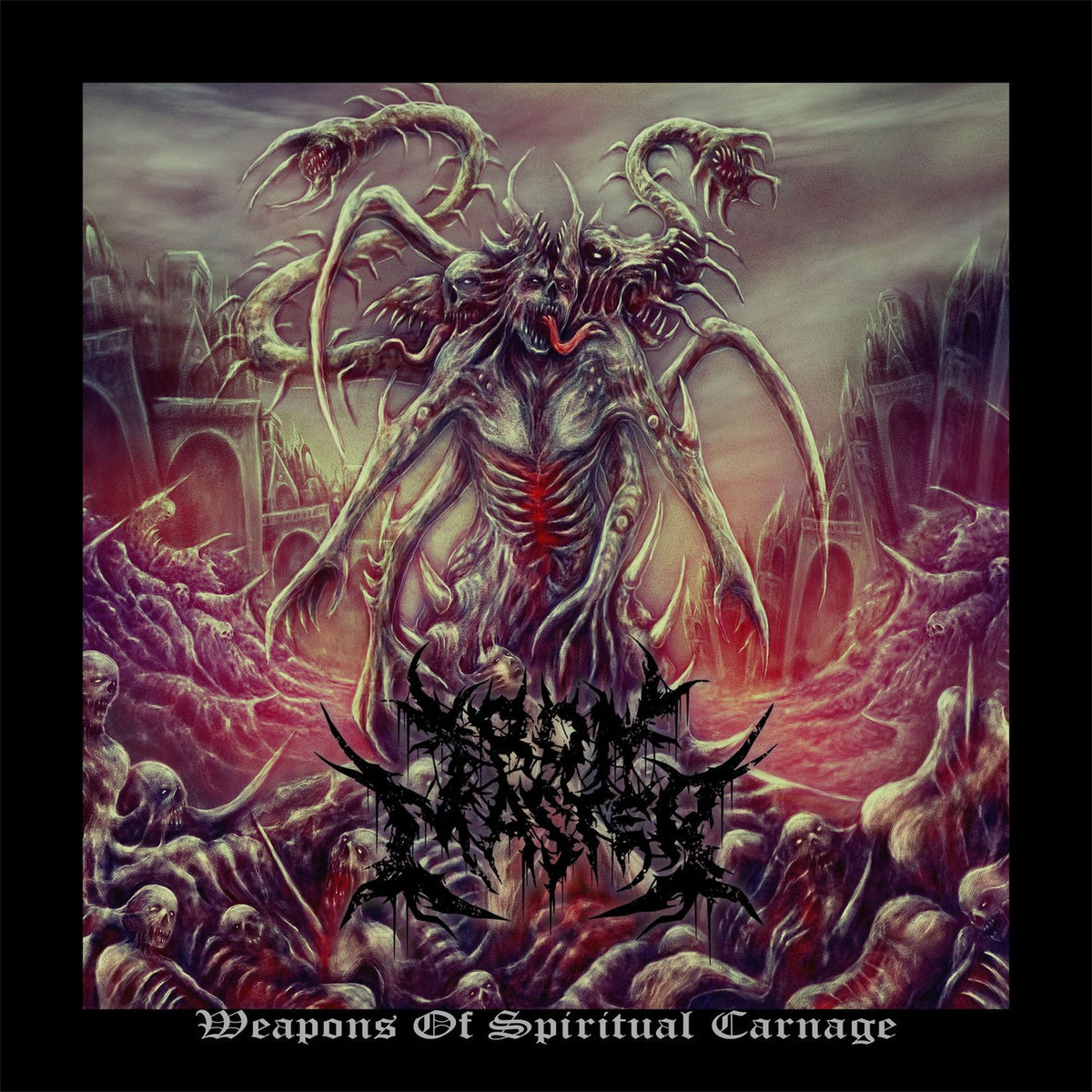 IronMaster – Weapons of Spiritual Carnage vinyl record cover