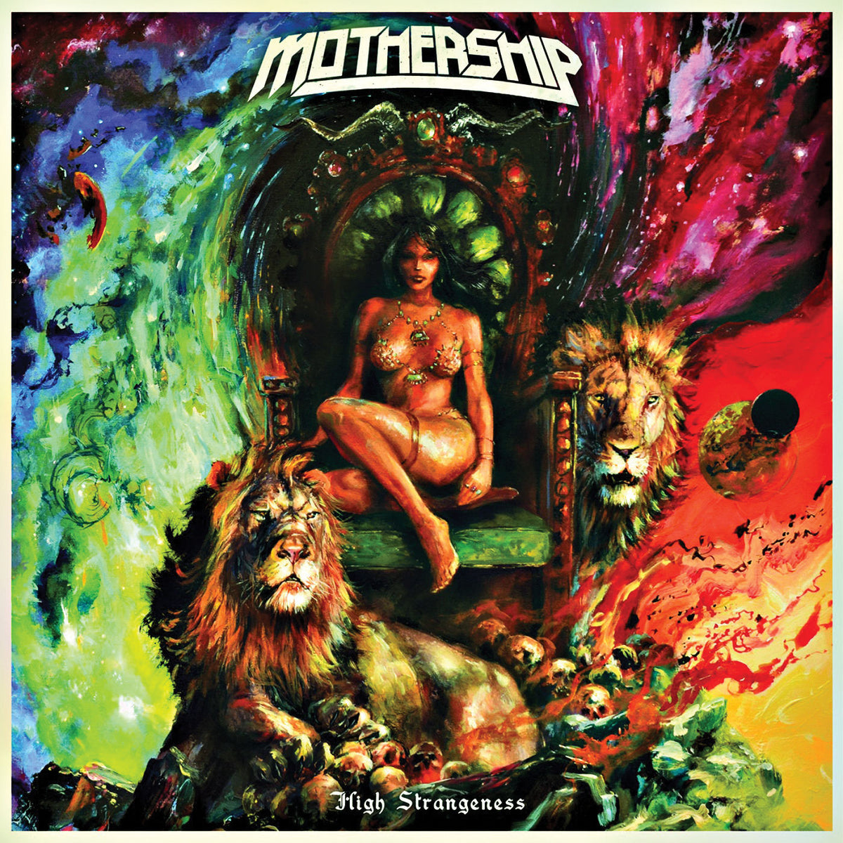 Mothership – High Strangeness vinyl record cover