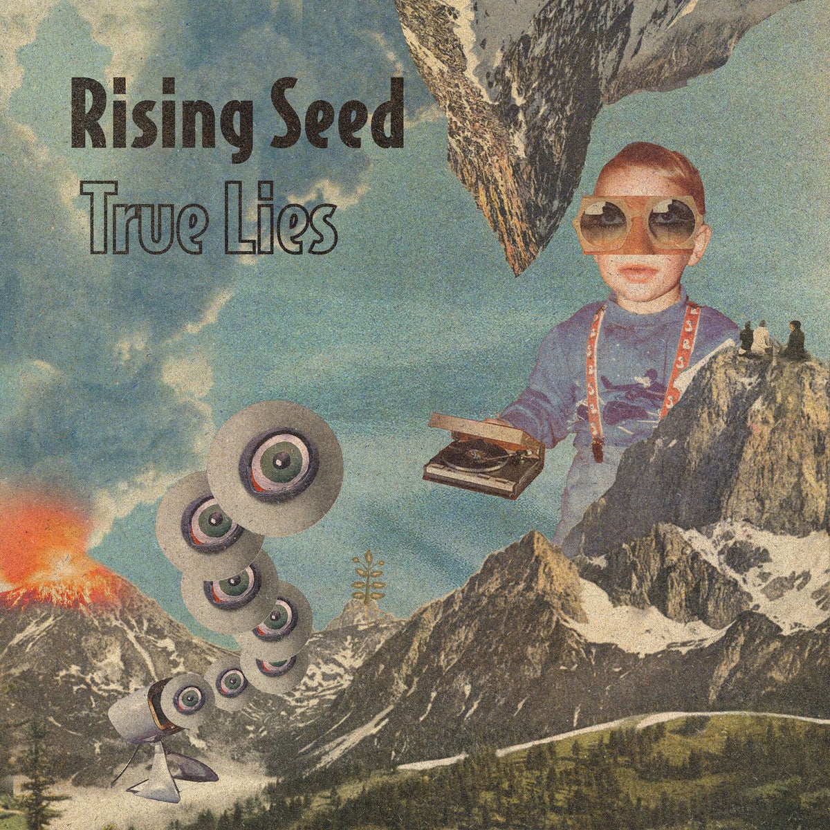 Rising Seed – True Lies vinyl cover
