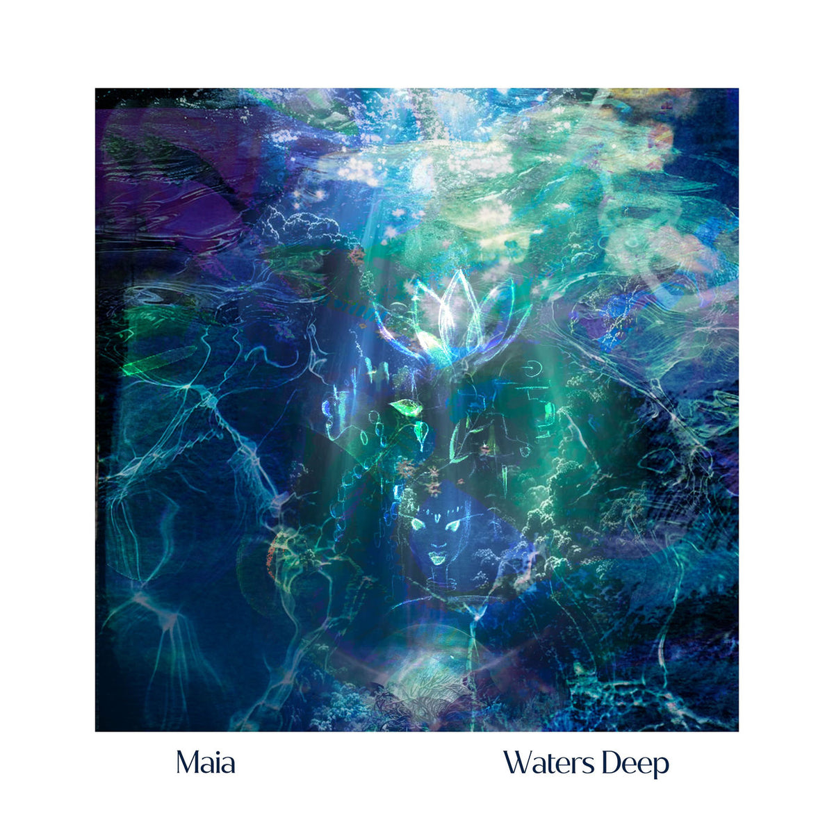 Maia – Waters Deep vinyl record cover