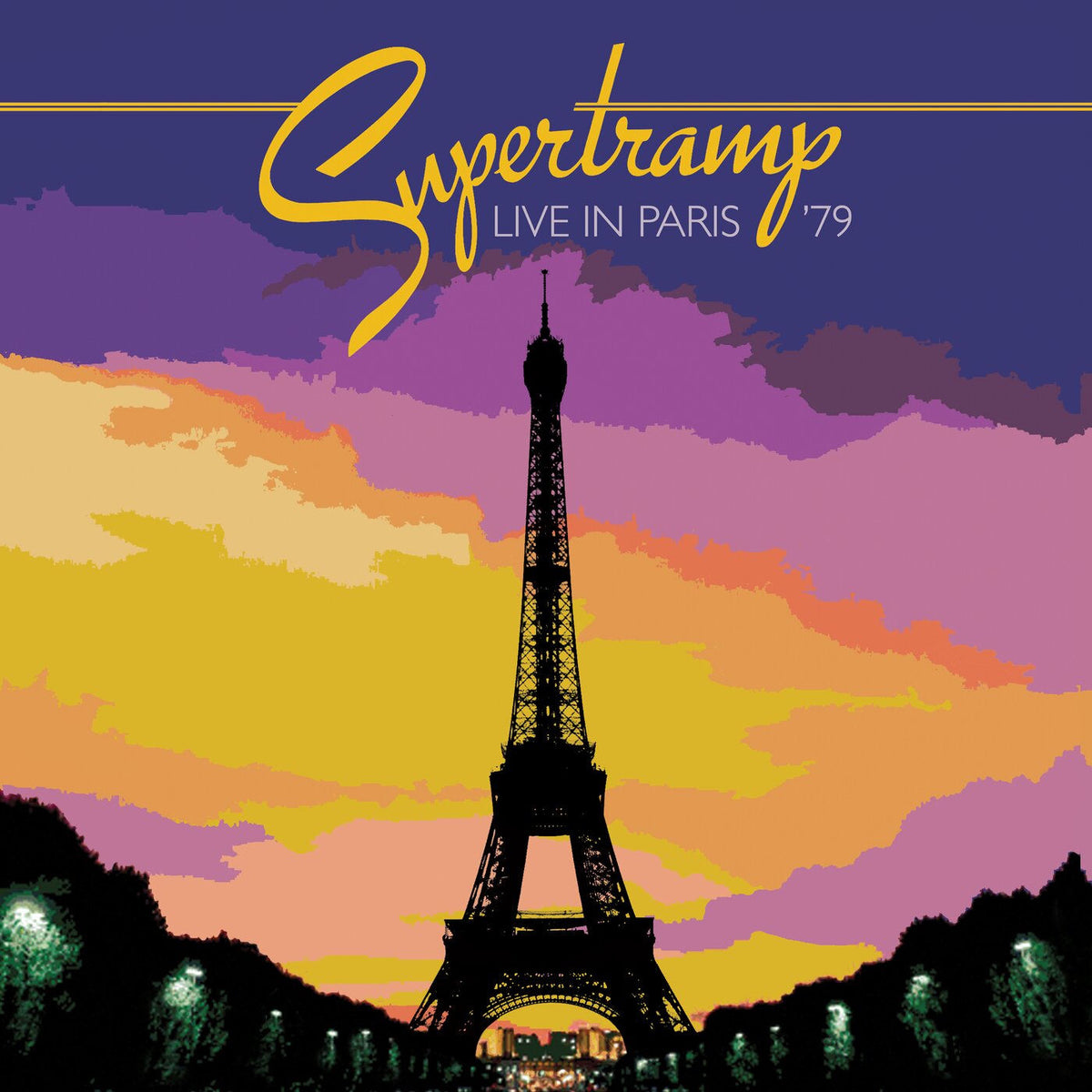 Supertramp – Live in Paris '79 vinyl record cover