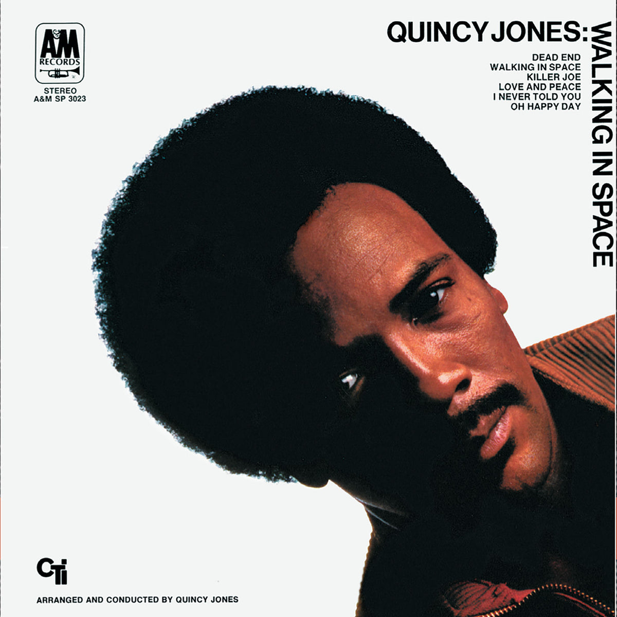 Quincy Jones – Walking in Space vinyl cover
