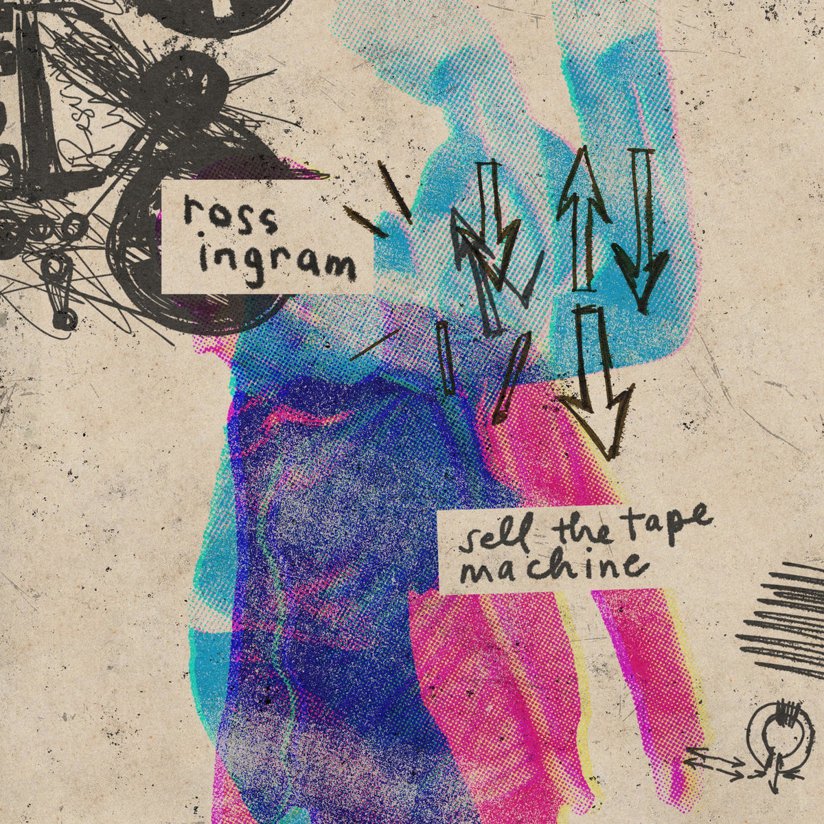 Ross Ingram – Sell The Tape Machine vinyl record cover