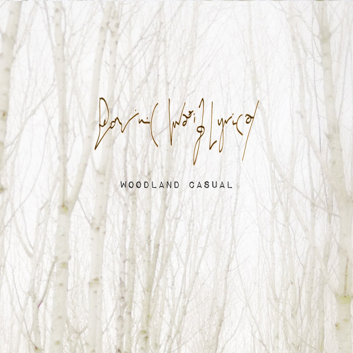Dominic Waxing Lyrical – Woodland Casual vinyl record cover