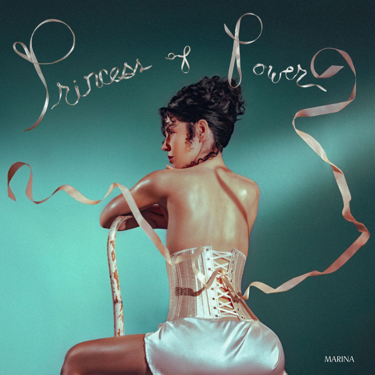 Marina – Princess Of Power (Butterfly Yellow Vinyl) (Indies) vinyl record cover