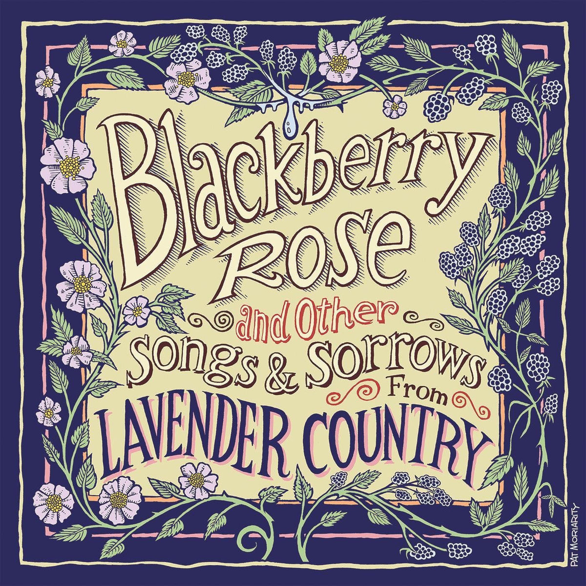 Lavender Country – Blackberry Rose vinyl cover