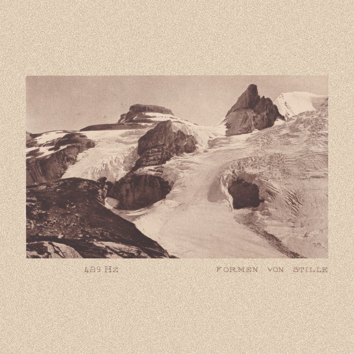 Hendrik Weber – 429 Hz Formen Von Stille vinyl record cover