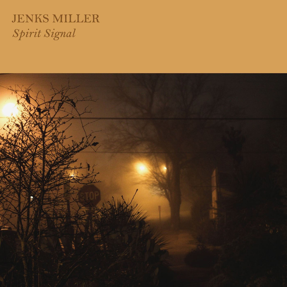 Jenks Miller – Spirit Signal vinyl cover
