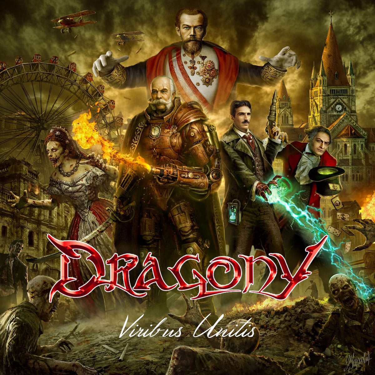 Dragony – Viribus Unitis vinyl record cover